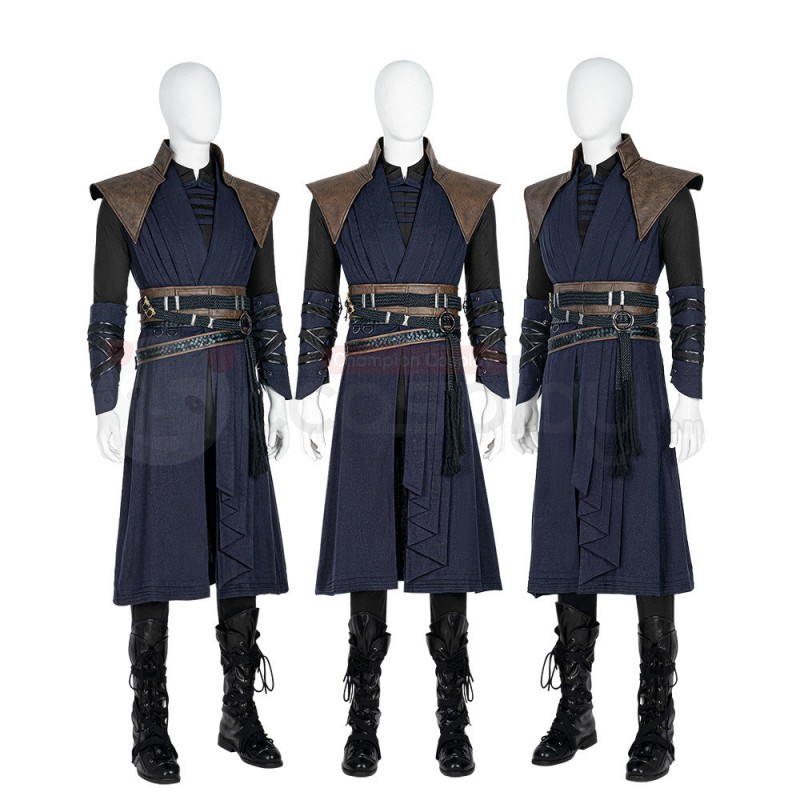 Evil Dr Strange Costume Black Evil Doctor Strange in the Multiverse of Madness Cosplay Suit