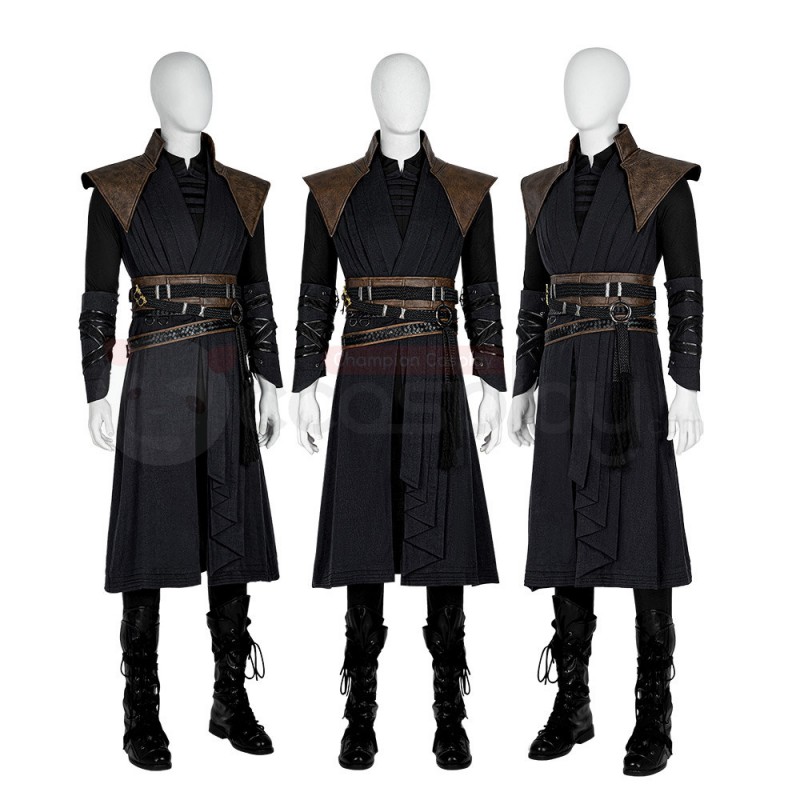 Evil Dr Strange Costume Black Evil Doctor Strange in the Multiverse of Madness Cosplay Suit