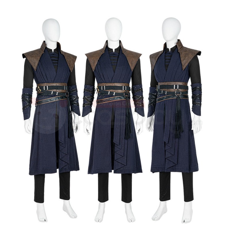 Evil Dr Strange Costume Black Evil Doctor Strange in the Multiverse of Madness Cosplay Suit