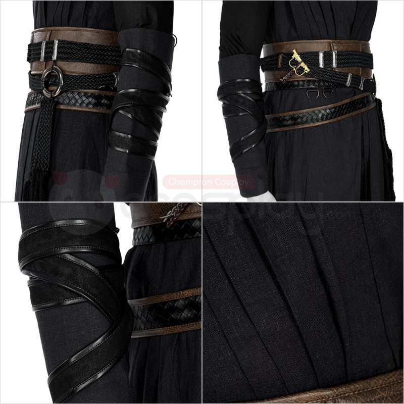 Evil Dr Strange Costume Black Evil Doctor Strange in the Multiverse of Madness Cosplay Suit