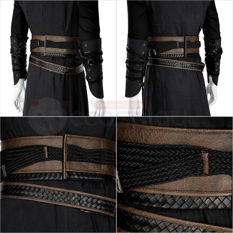 Evil Dr Strange Costume Black Evil Doctor Strange in the Multiverse of Madness Cosplay Suit