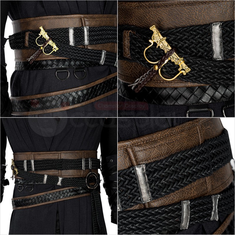 Evil Dr Strange Costume Black Evil Doctor Strange in the Multiverse of Madness Cosplay Suit