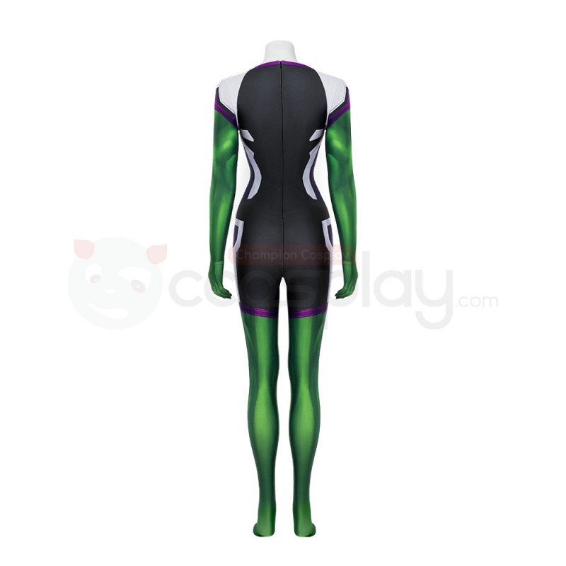 She Hulk Cosplay Costume Halloween Jumpsuit