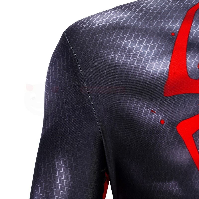 Spiderman Miles Morales Jumpsuit Spider-Man Across the Spider-Verse Cosplay Costume