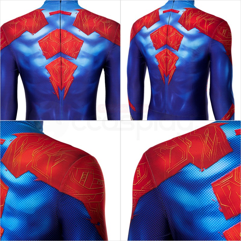 Spiderman Miles Morales Jumpsuit Spider-Man Across the Spider-Verse Cosplay Costume