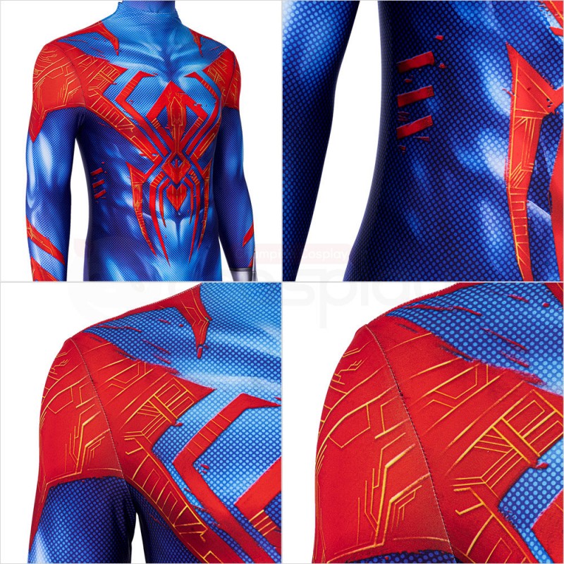 Spiderman Miles Morales Jumpsuit Spider-Man Across the Spider-Verse Cosplay Costume