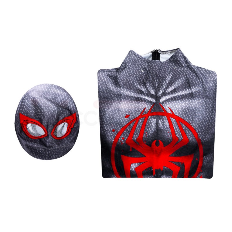 Spiderman Miles Morales Jumpsuit Spider-Man Across the Spider-Verse Cosplay Costume