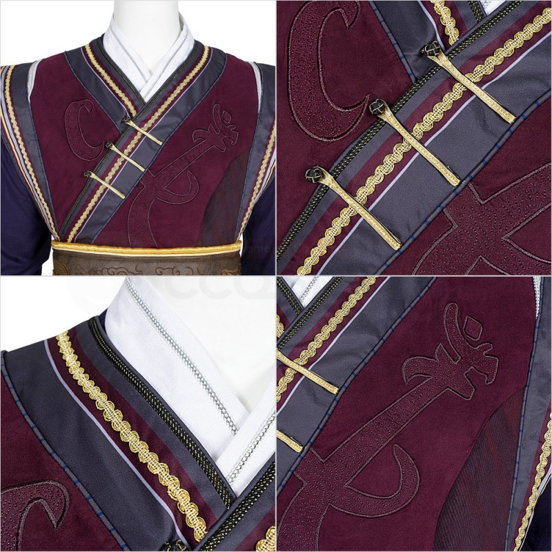 Doctor Strange 2 in the Multiverse of Madness Wong Cosplay Costume Dr Strange Suit
