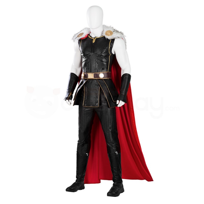 Thor 4 Love and Thunder Cosplay Costume Thor Black Halloween Suit