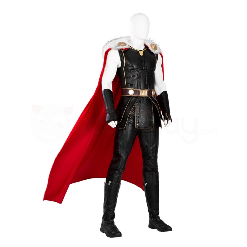 Thor 4 Love and Thunder Cosplay Costume Thor Black Halloween Suit