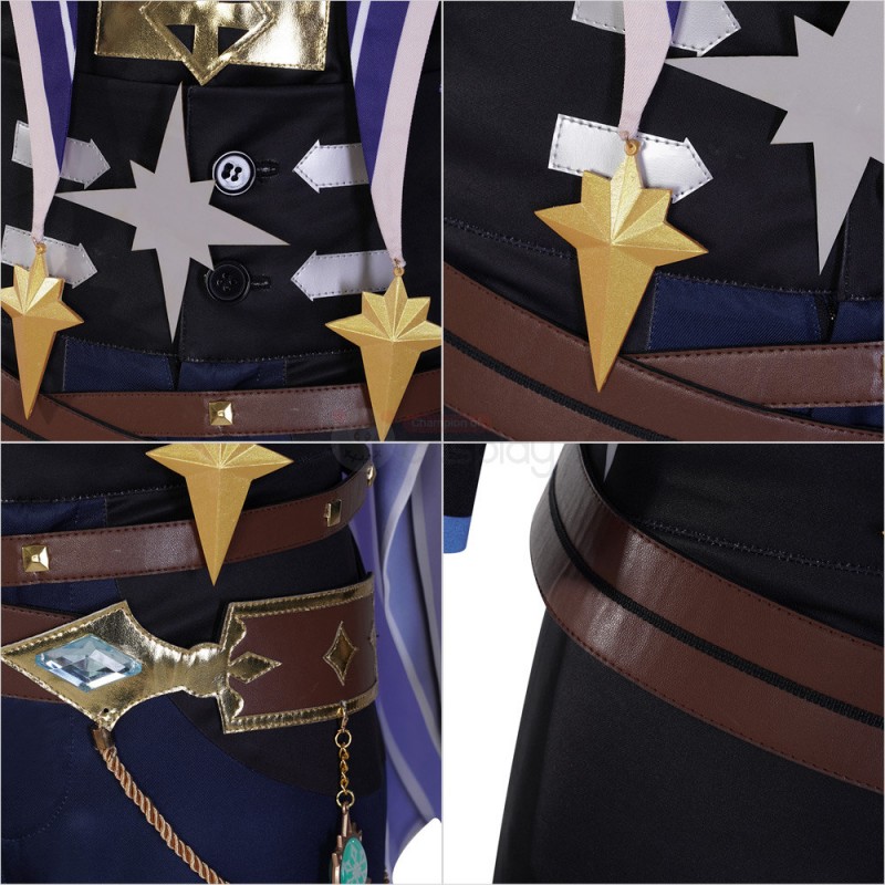 Genshin Impact Cosplay Costumes Kaeya Suit