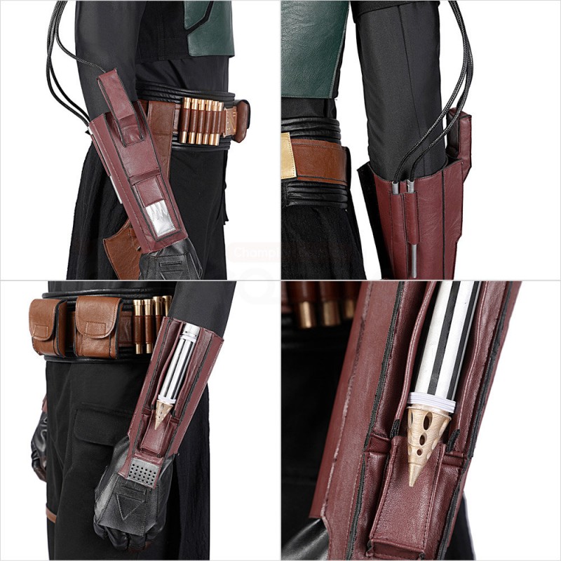 Boba Fett Costume The Book of Cosplay Mandalorian Suit