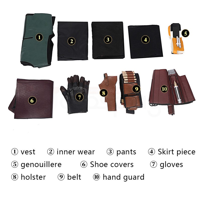 Boba Fett Costume The Book of Cosplay Mandalorian Suit