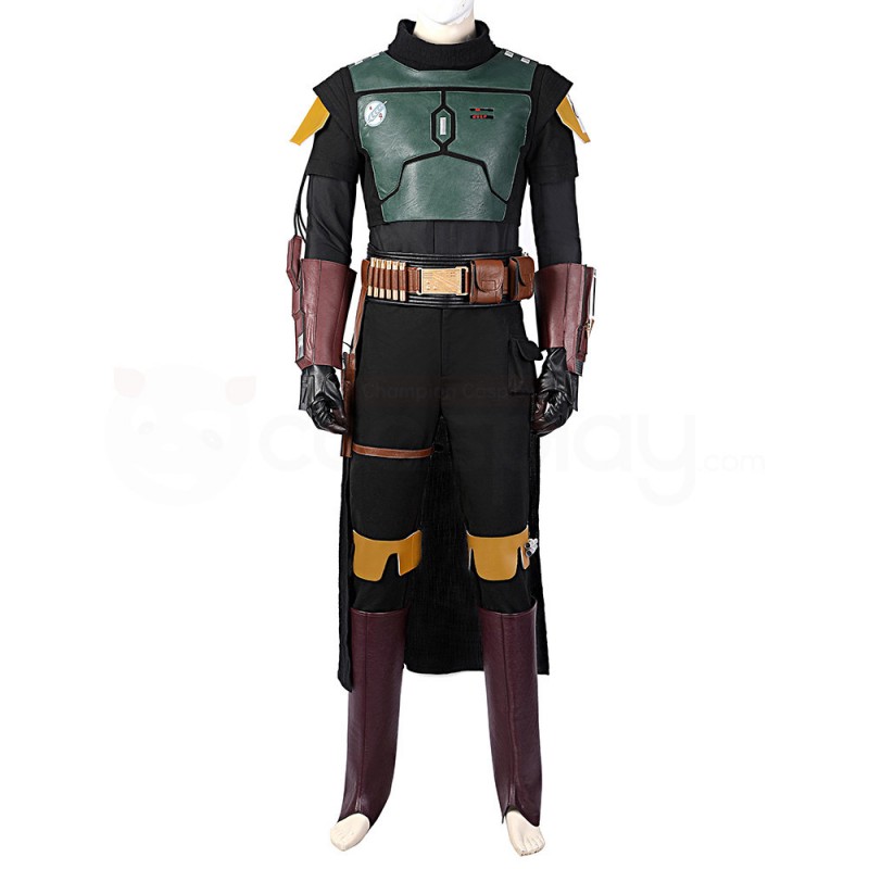 Boba Fett Costume The Book of Cosplay Mandalorian Suit