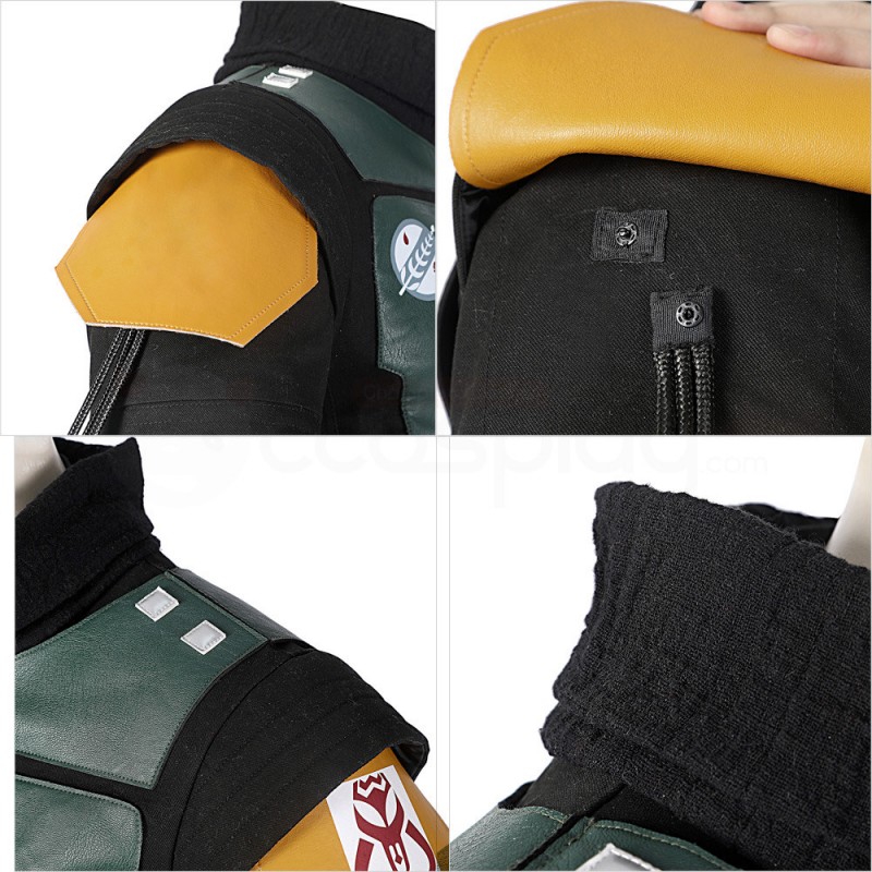 Boba Fett Costume The Book of Cosplay Mandalorian Suit