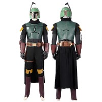 Boba Fett Costume The Book of Cosplay Mandalorian Suit