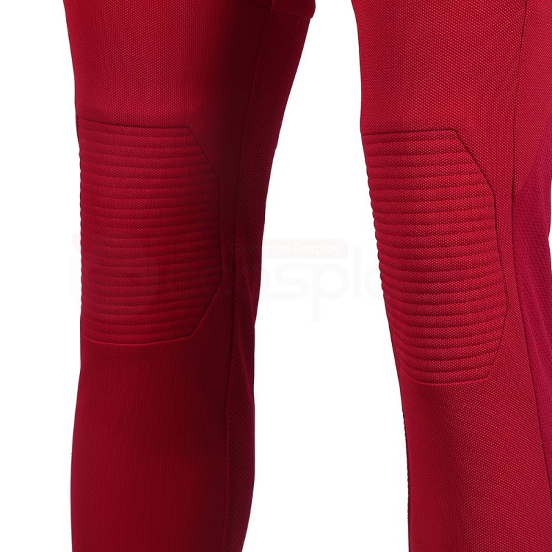 Barry Allen Cosplay Costume Champion Golden Boots