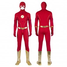 The Flash Season 8 Cosplay Costumes Barry Allen Halloween Suit