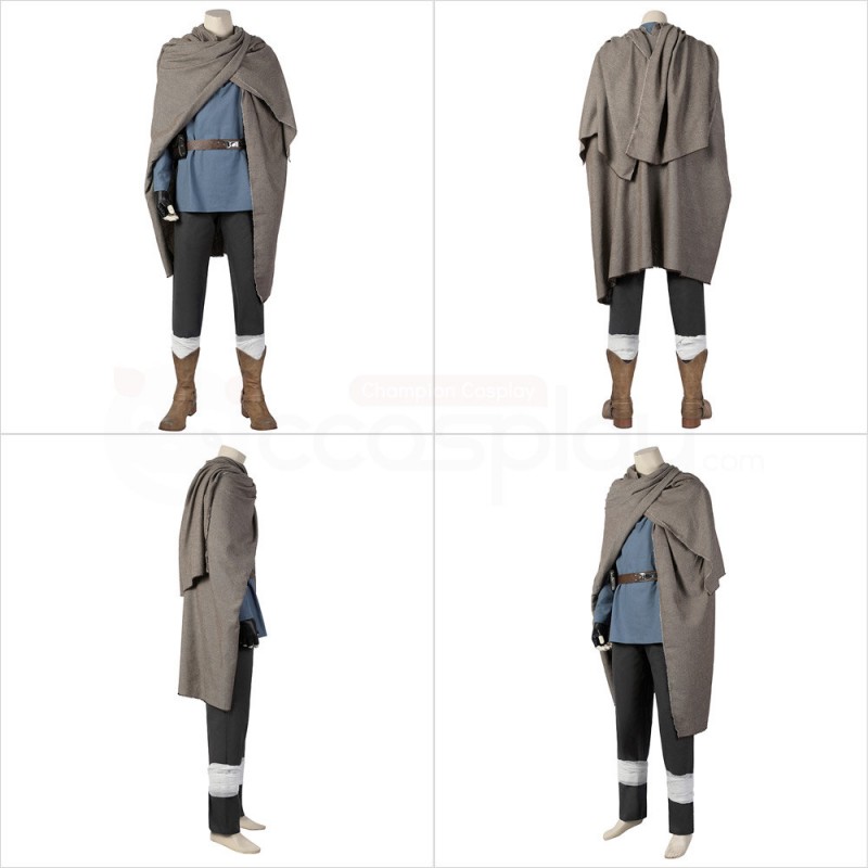 Obi-Wan Kenobi Cosplay Costume Star Wars Halloween Suit