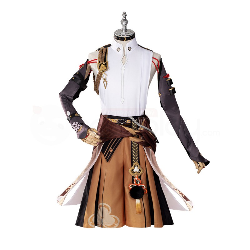Genshin Impact Shikanoin Heizou Cosplay Costume