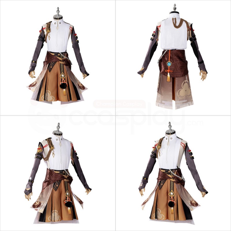 Genshin Impact Shikanoin Heizou Cosplay Costume