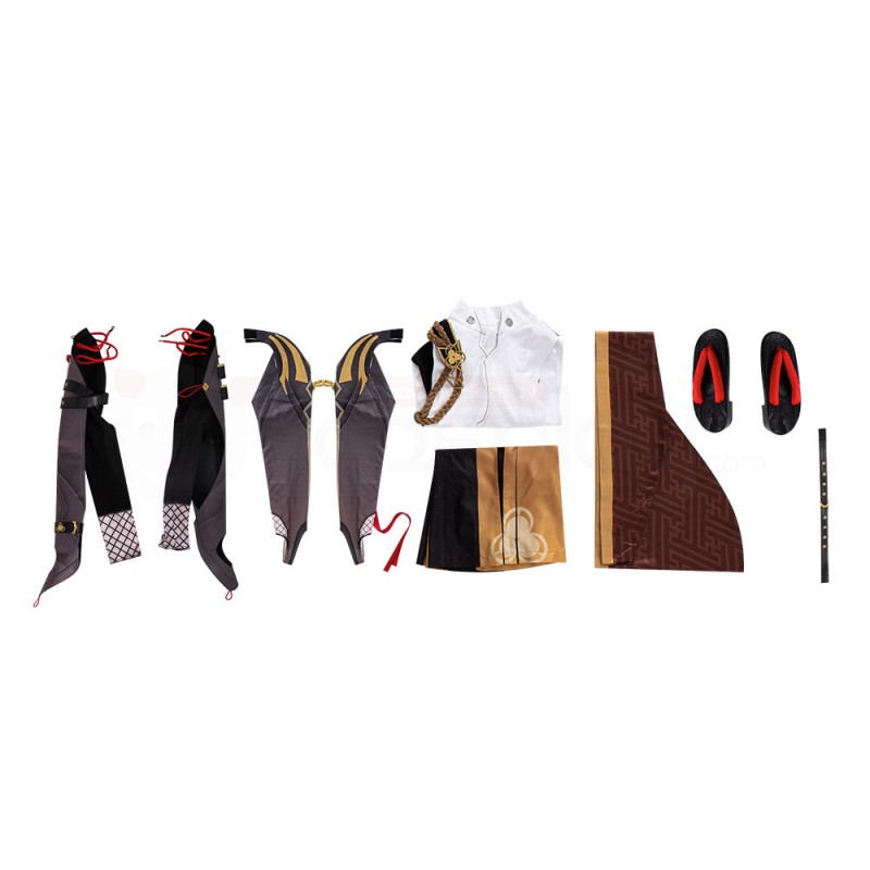 Genshin Impact Shikanoin Heizou Cosplay Costume