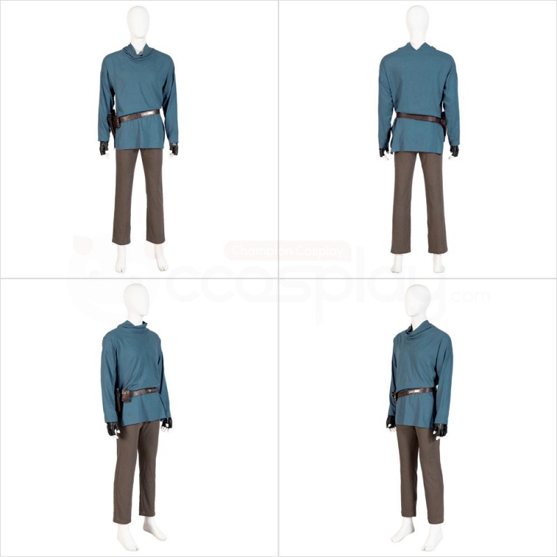Star Wars Obi-Wan Kenobi Jedi Master Cosplay Costume Halloween Outfit