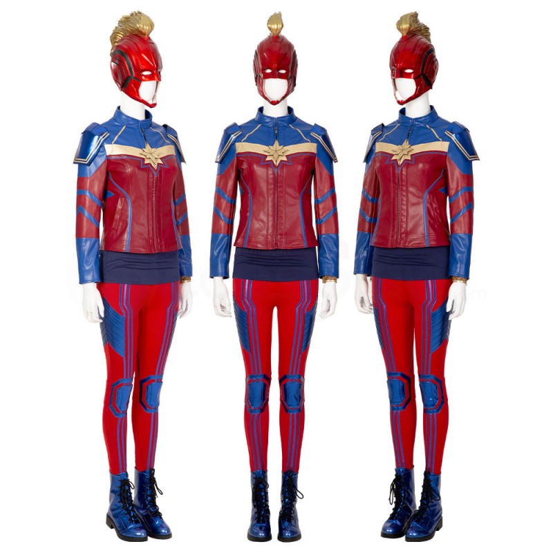 Ms. Marvel Kamala Khan Cosplay Costume Halloween Suit