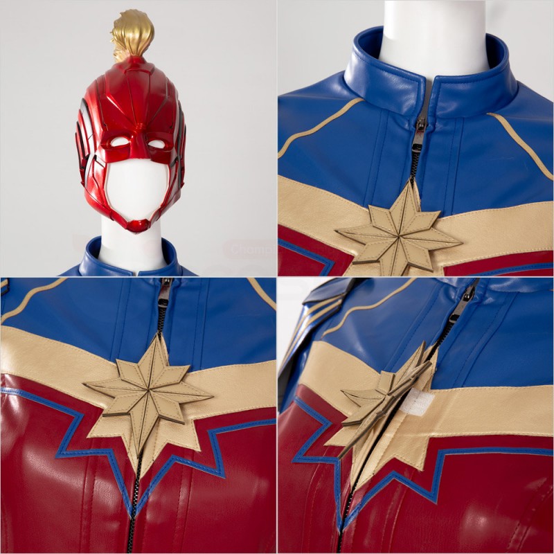 Ms. Marvel Kamala Khan Cosplay Costume Halloween Suit