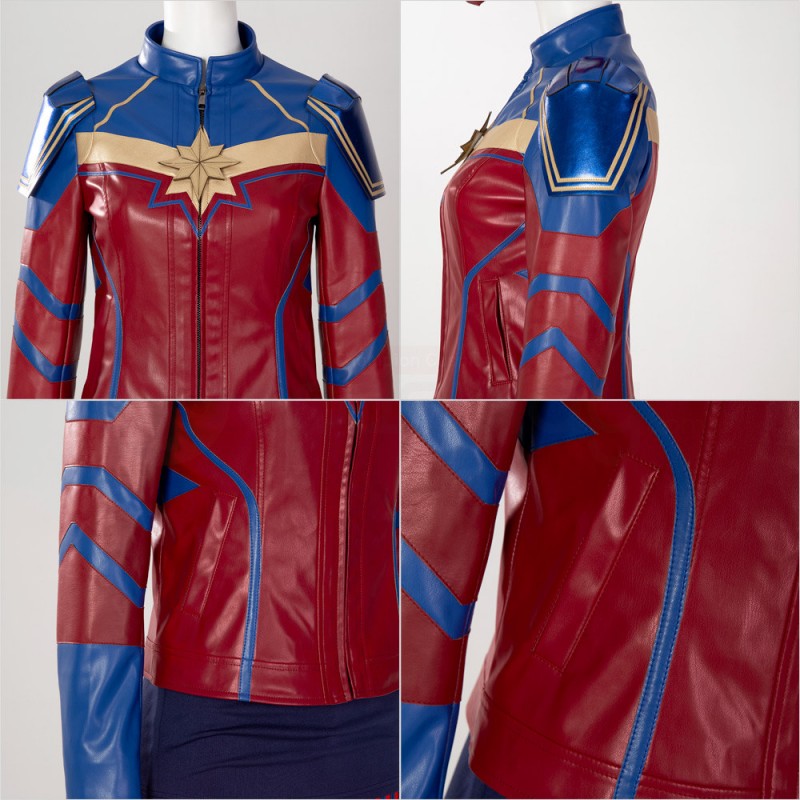 Ms. Marvel Kamala Khan Cosplay Costume Halloween Suit