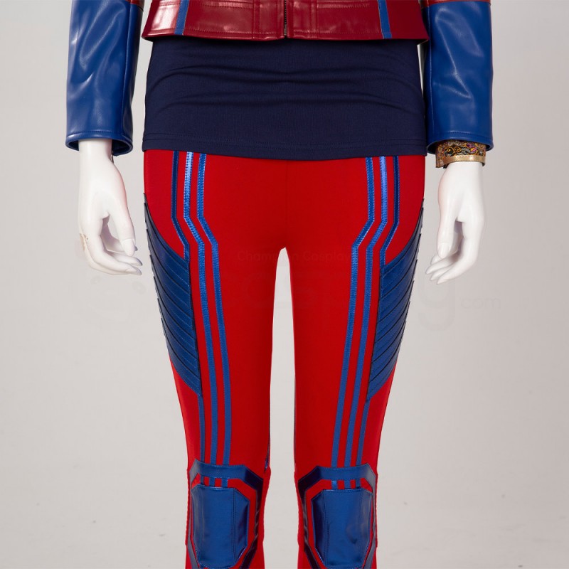 Ms. Marvel Kamala Khan Cosplay Costume Halloween Suit