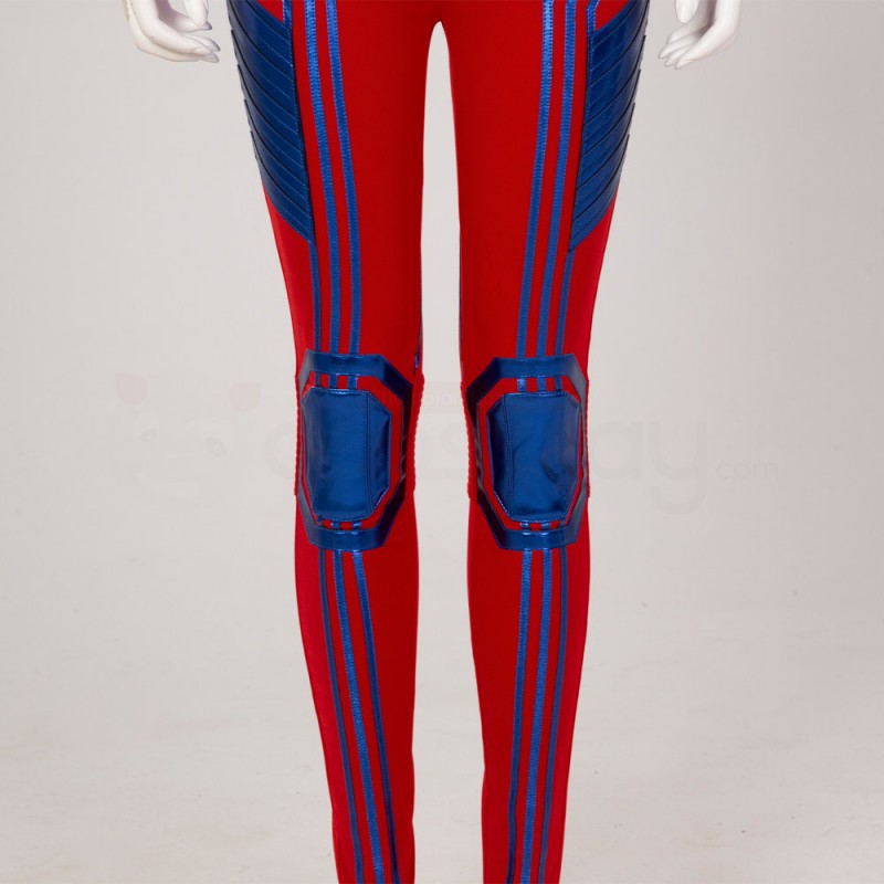 Ms. Marvel Kamala Khan Cosplay Costume Halloween Suit