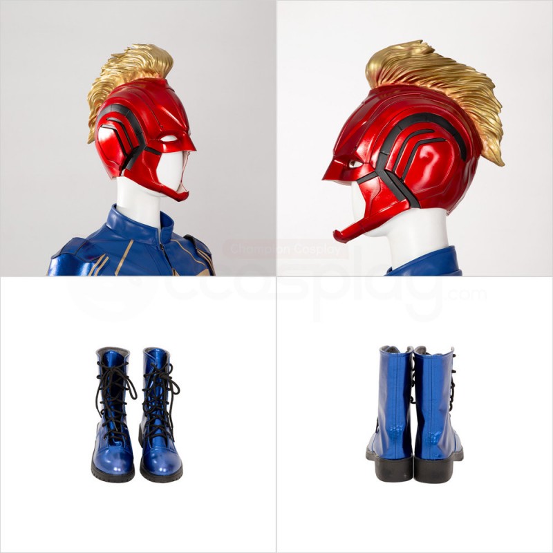 Ms. Marvel Kamala Khan Cosplay Costume Halloween Suit
