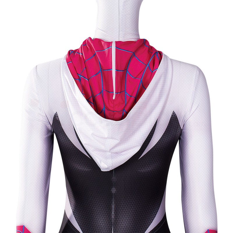 Gwen Stacy Costume Spider-Man Across the Spider-Verse Cosplay Jumpsuit
