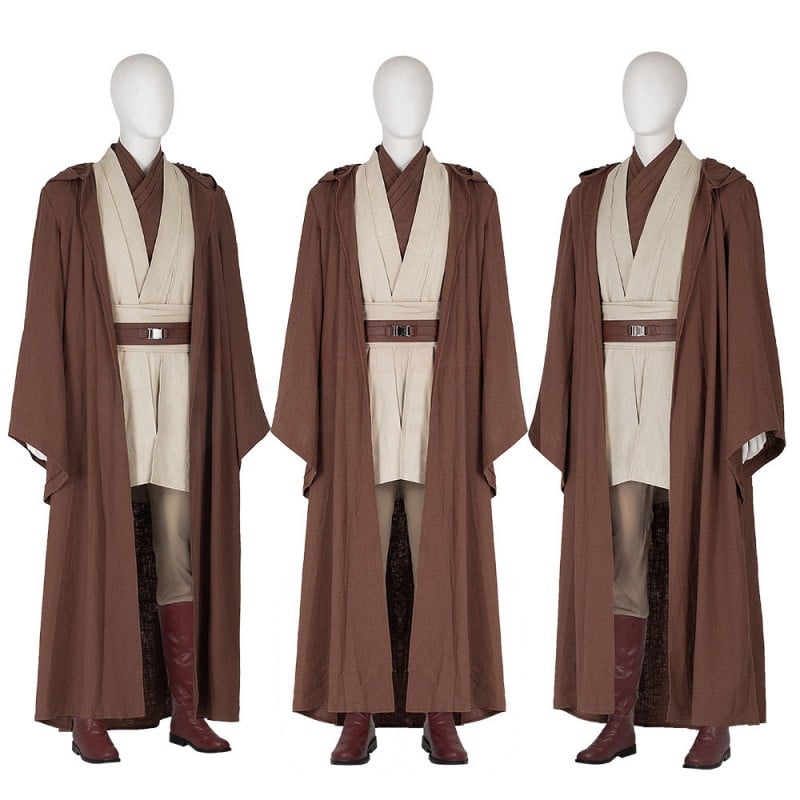Obi-Wan Kenobi Cosplay Costume Star Wars Cosplay Suit