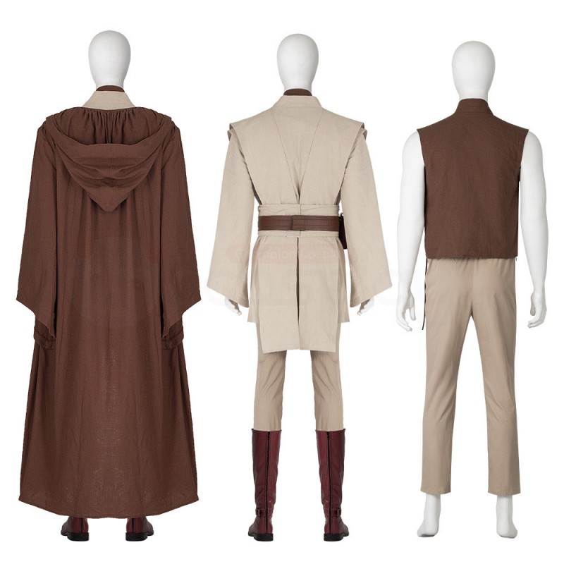 Obi-Wan Kenobi Cosplay Costume Star Wars Cosplay Suit