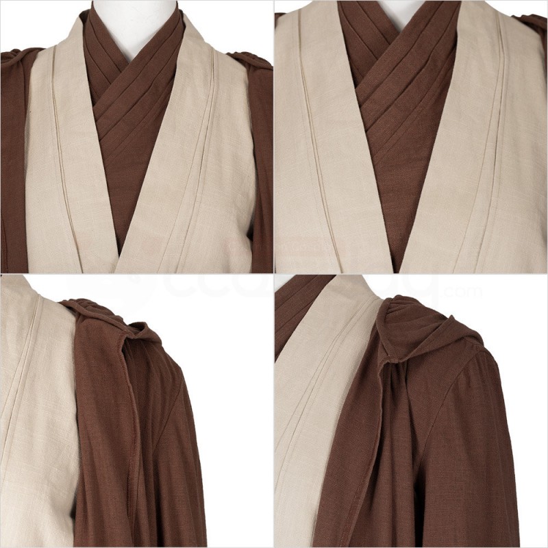 Obi-Wan Kenobi Cosplay Costume Star Wars Cosplay Suit