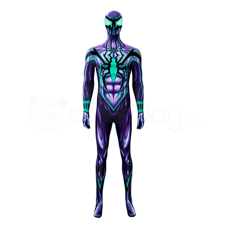Chasm Ben Reilly Costume The Scarlet Spider Cosplay Spider-Man Jumpsuit