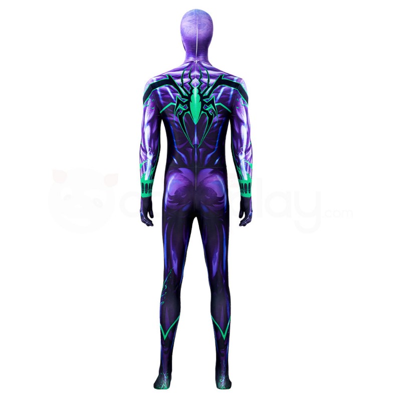 Chasm Ben Reilly Costume The Scarlet Spider Cosplay Spider-Man Jumpsuit