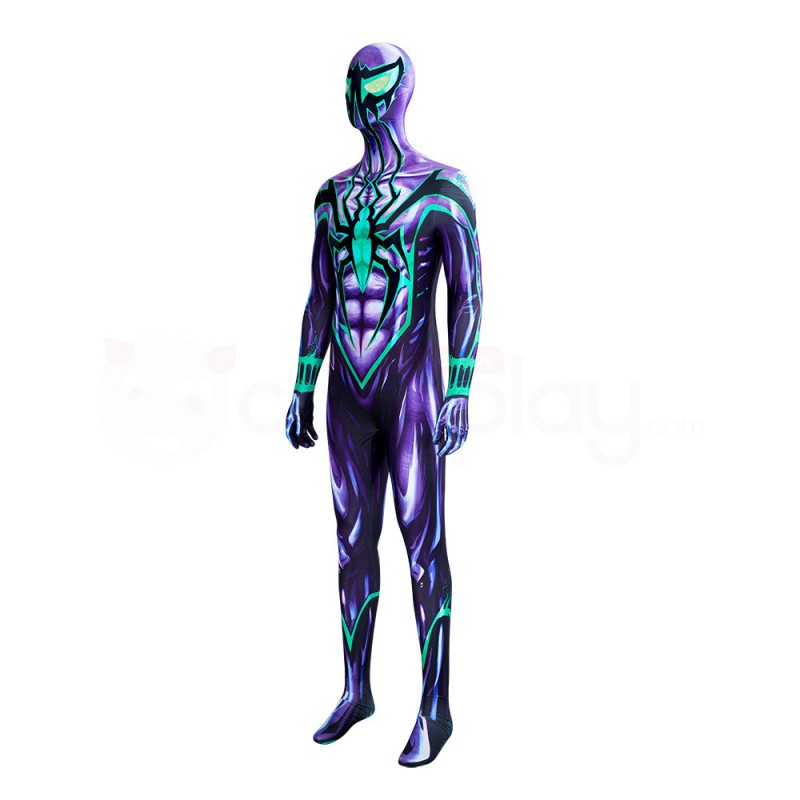 Chasm Ben Reilly Costume The Scarlet Spider Cosplay Spider-Man Jumpsuit