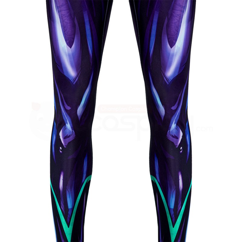 Chasm Ben Reilly Costume The Scarlet Spider Cosplay Spider-Man Jumpsuit
