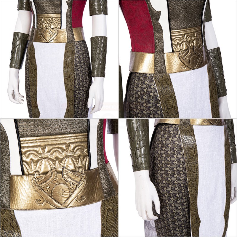 Scarlet Scarab Costume 2022 Moon Knight Layla El-Faouly Cosplay Suit