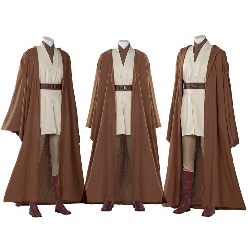Star Wars Obi Wan Kenobi Jedi Cosplay Costume