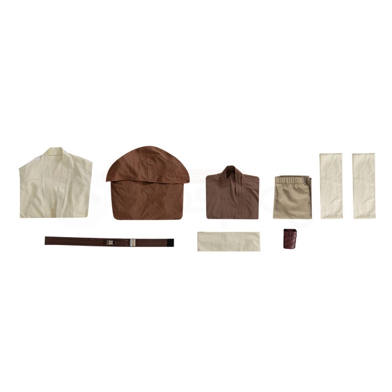 Star Wars Obi Wan Kenobi Jedi Cosplay Costume