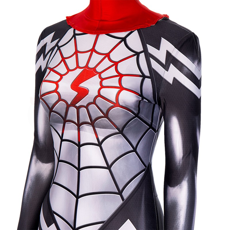 Silk Cindy Moon Cosplay Costume Women Spider-Man Jumpsuit