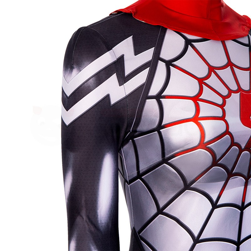 Silk Cindy Moon Cosplay Costume Women Spider-Man Jumpsuit