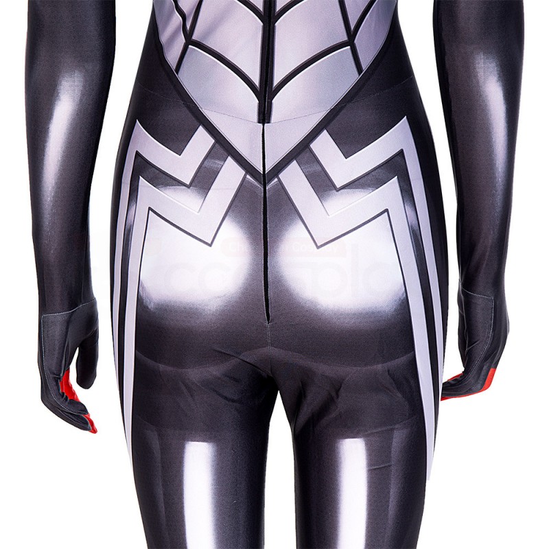 Silk Cindy Moon Cosplay Costume Women Spider-Man Jumpsuit
