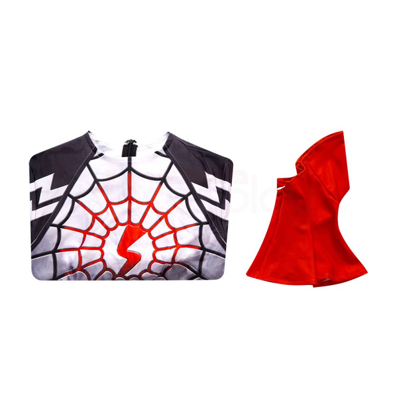 Silk Cindy Moon Cosplay Costume Women Spider-Man Jumpsuit