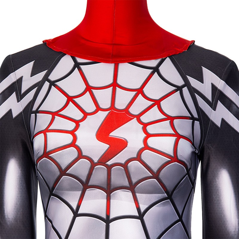 Silk Cindy Moon Cosplay Costume Women Spider-Man Jumpsuit