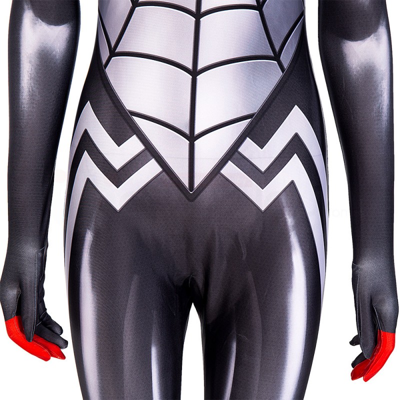 Silk Cindy Moon Cosplay Costume Women Spider-Man Jumpsuit